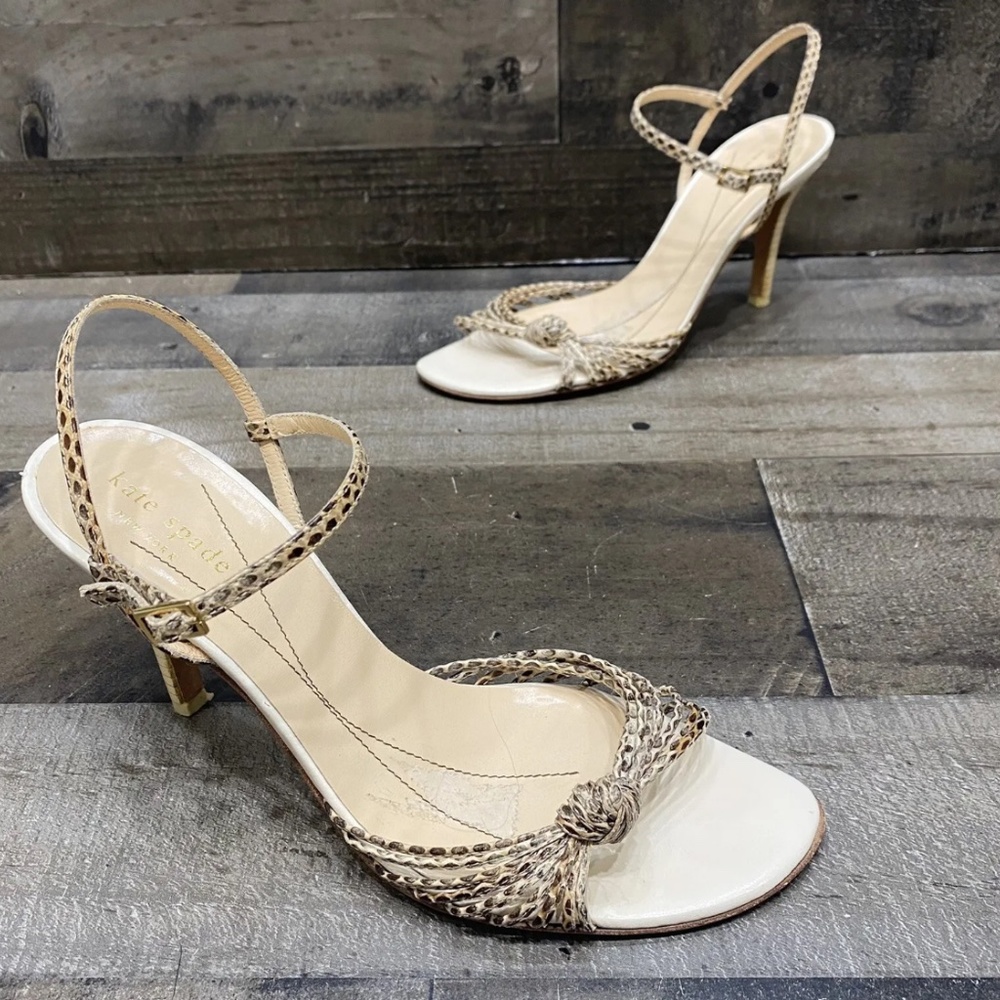 Kate Spade New York Womens Slingback Heels Pumps Size 7.5 M